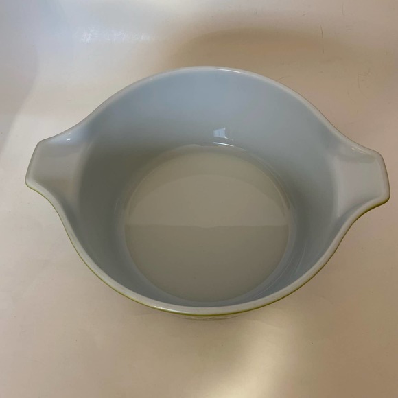 Pyrex Bowl w/Lid 475 Spring Blossom/Crazy Daisy Casserole Dish 2.5 Qt VTG - Picture 5 of 7